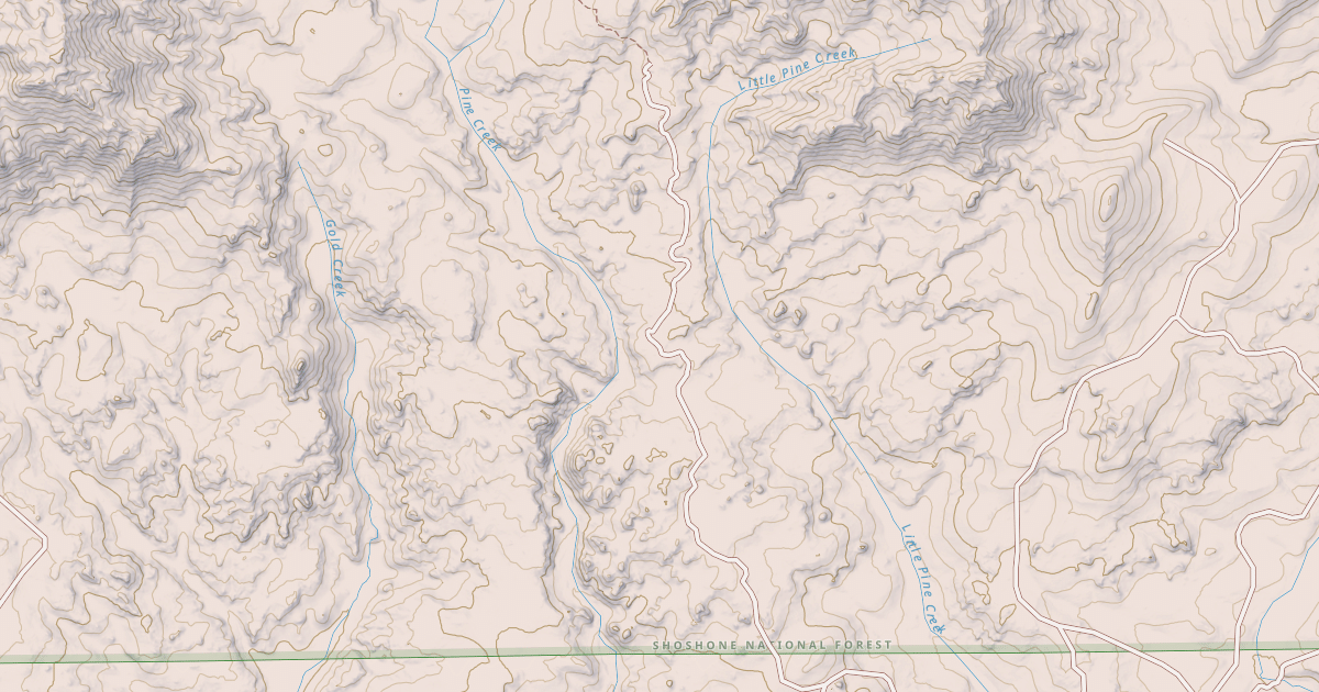 Map preview of LITTLE PINE