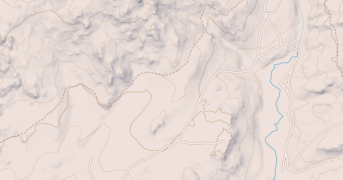 Map preview of Cd South Snowmobile Trail