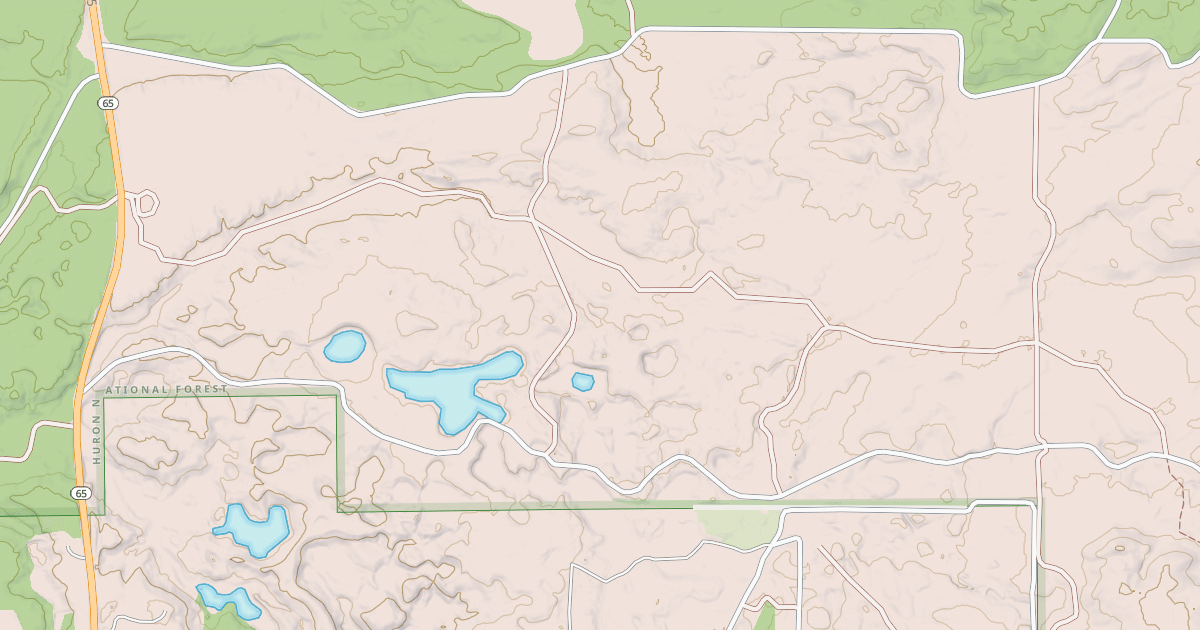 Map preview of ALCONA ATV TRAIL