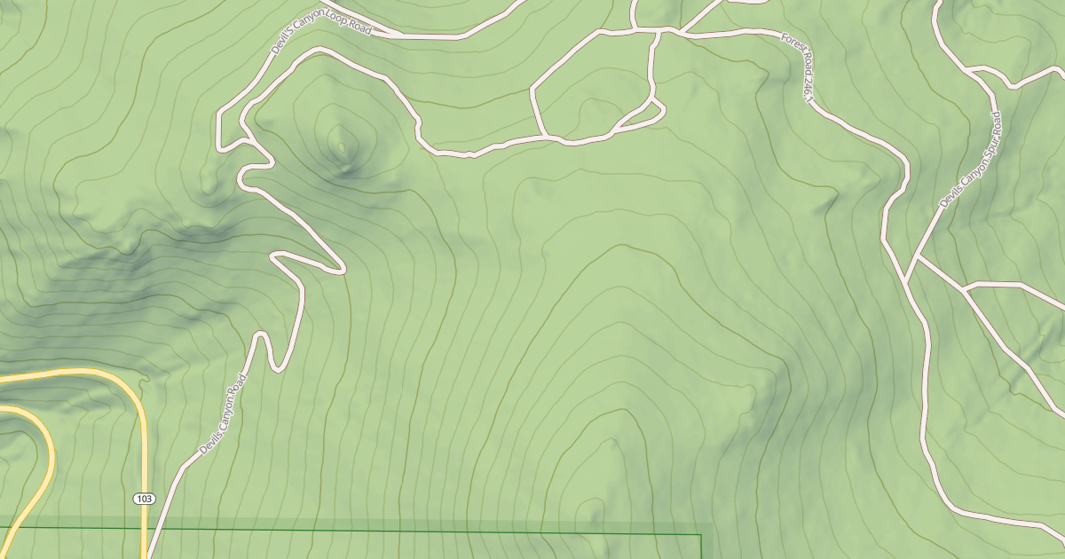 Map preview of DEVILS CANYON