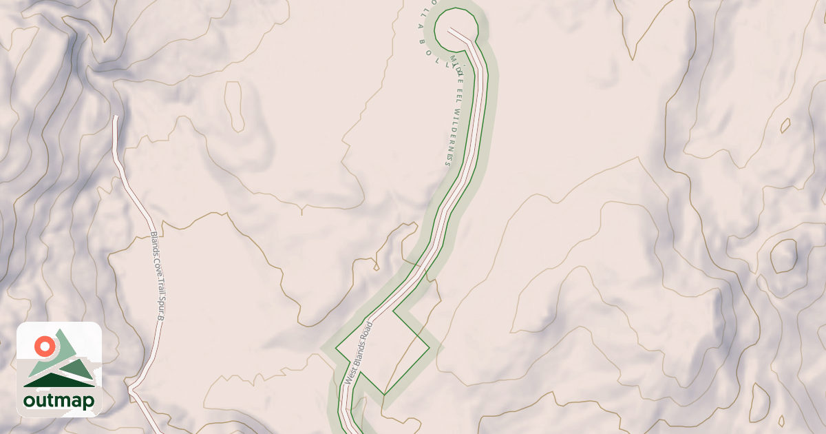Map of BLANDS