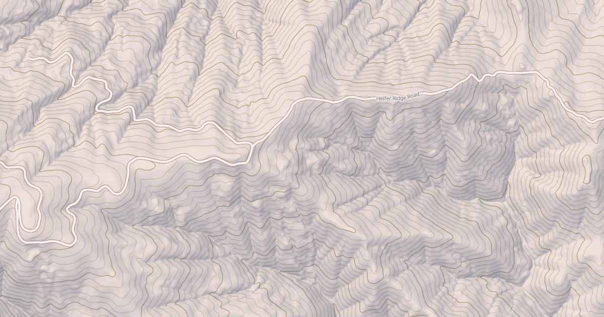 Map preview of HEIFER RIDGE