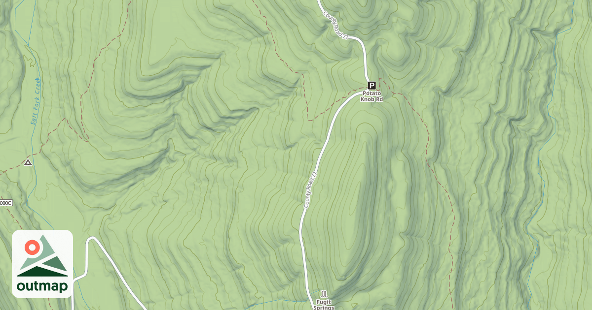 Map of USFS National Forest System Roads {6A762B33-7E40-49BD-B40D-C0E61B74B596}