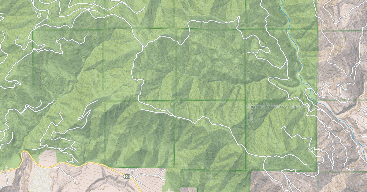 Map preview of BREMER MTN