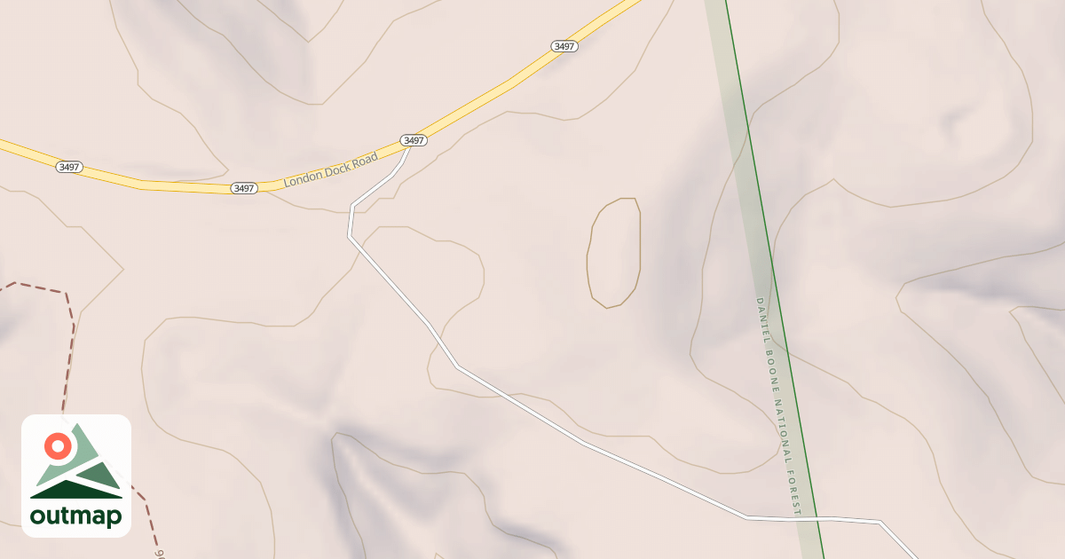 Map of TWIN BRANCH