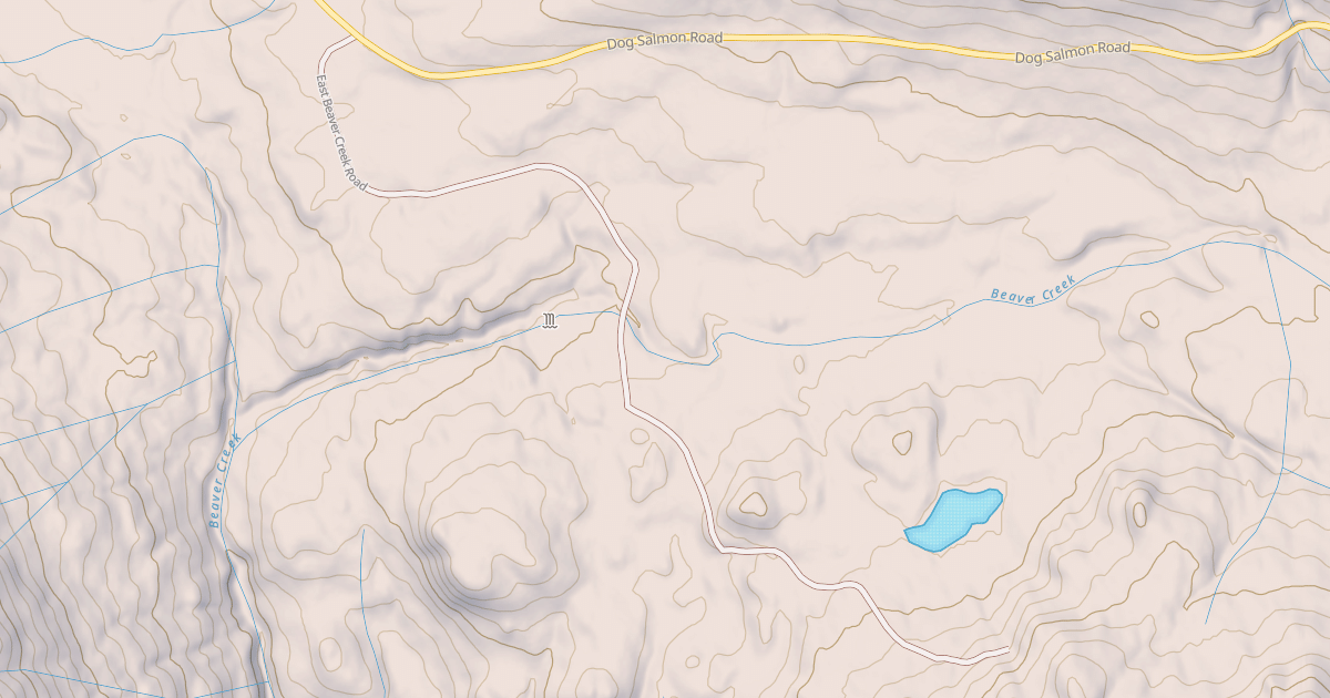 Map preview of EAST BEAVER CREEK
