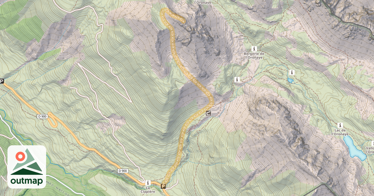 Map of Rocher Peyron — Le Pontet