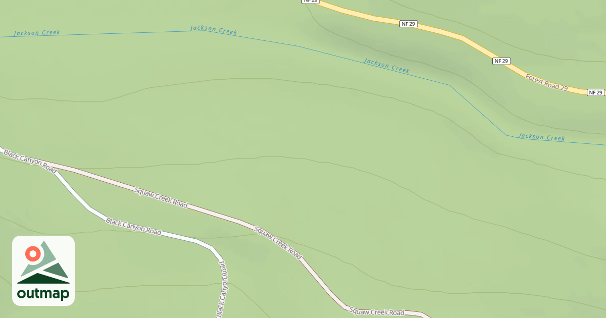 Map of BLACK CANYON INDUSTRIAL CAMP