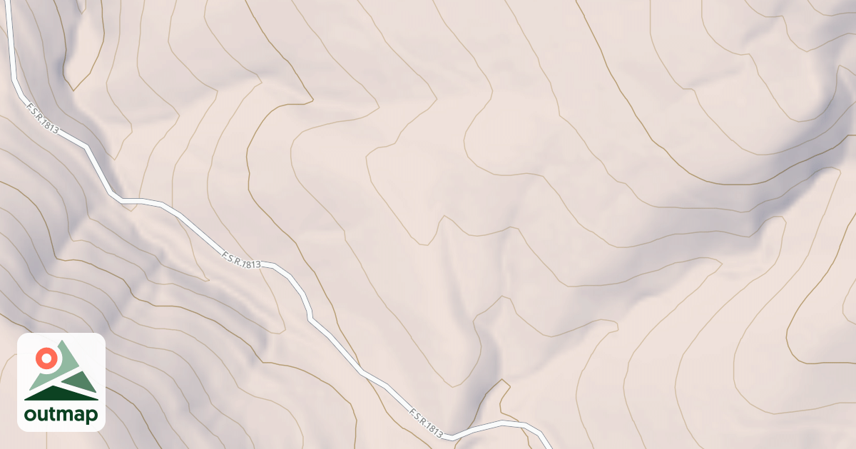 Map of USFS National Forest System Roads {72CA1D28-52BA-4D6D-822F-72ABF6385B8E}