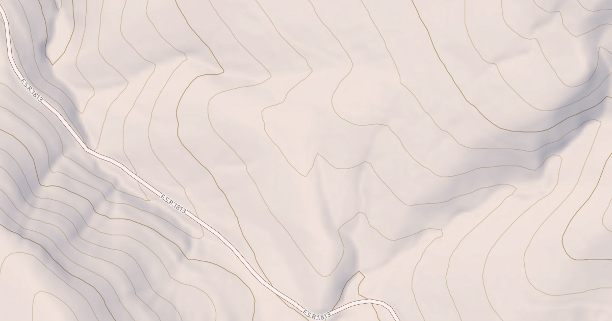 Map preview of USFS National Forest System Roads {72CA1D28-52BA-4D6D-822F-72ABF6385B8E}