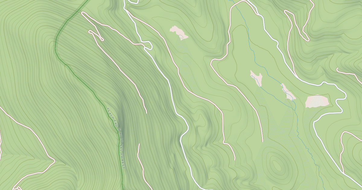 Map preview of BOWEN LAKE
