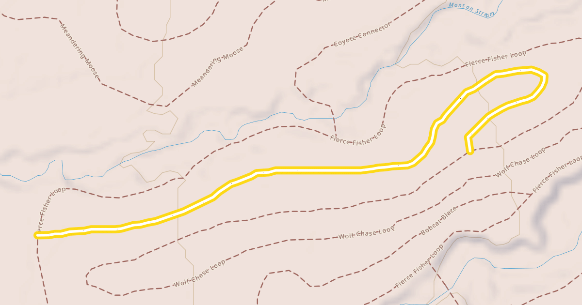 Map preview of Raven Tag Trail