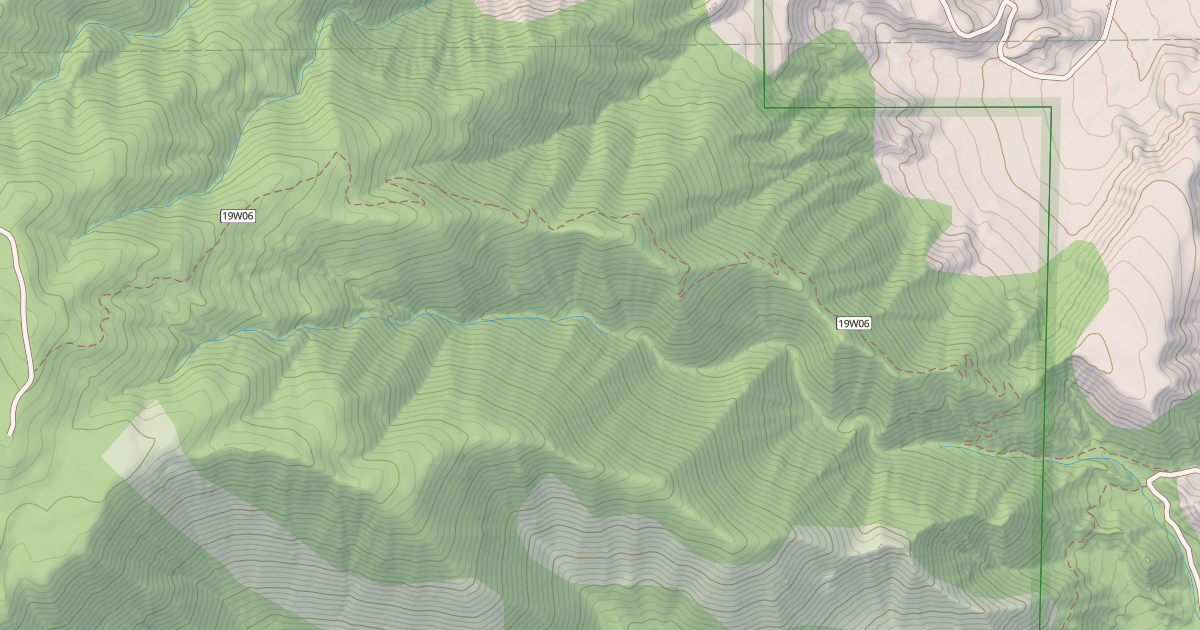 Map preview of USFS Motor Vehicle Use Map Trails 6849