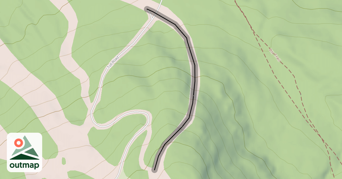 Map of Lew's Leap