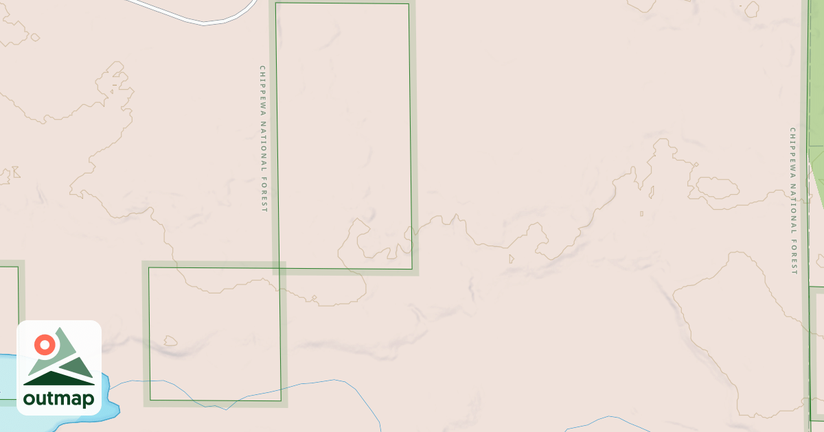Map of EAST BOUNDARY SPUR I