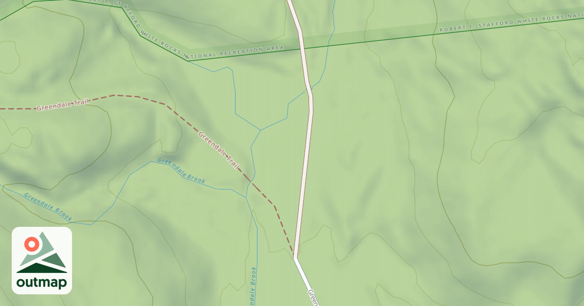 Map of Greendale North
