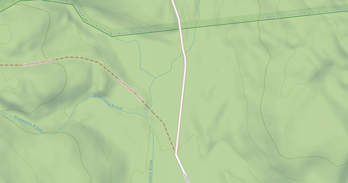 Map preview of Greendale North