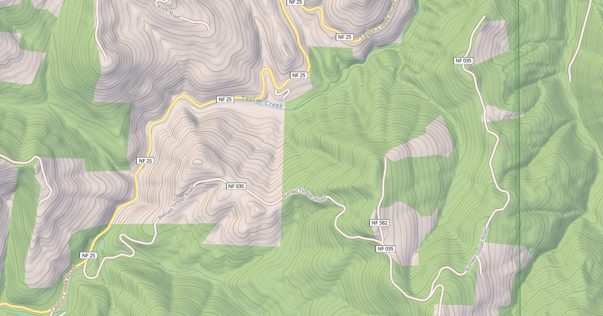 Map preview of BURNED TIMBER