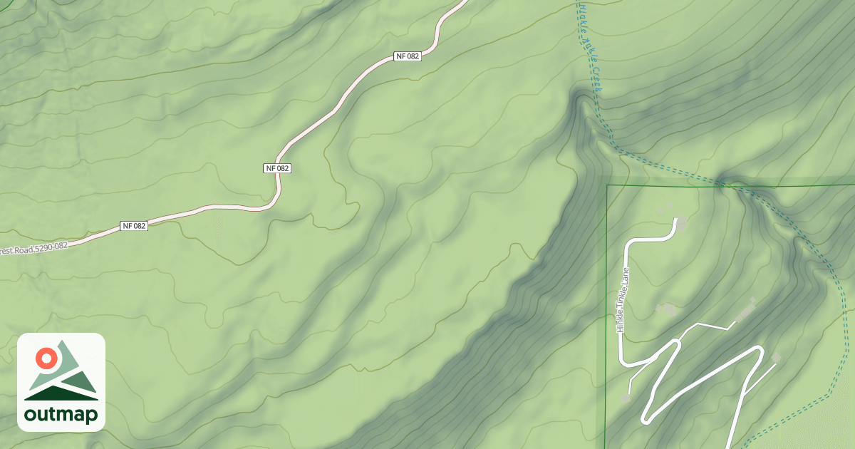 Map of HINKLE