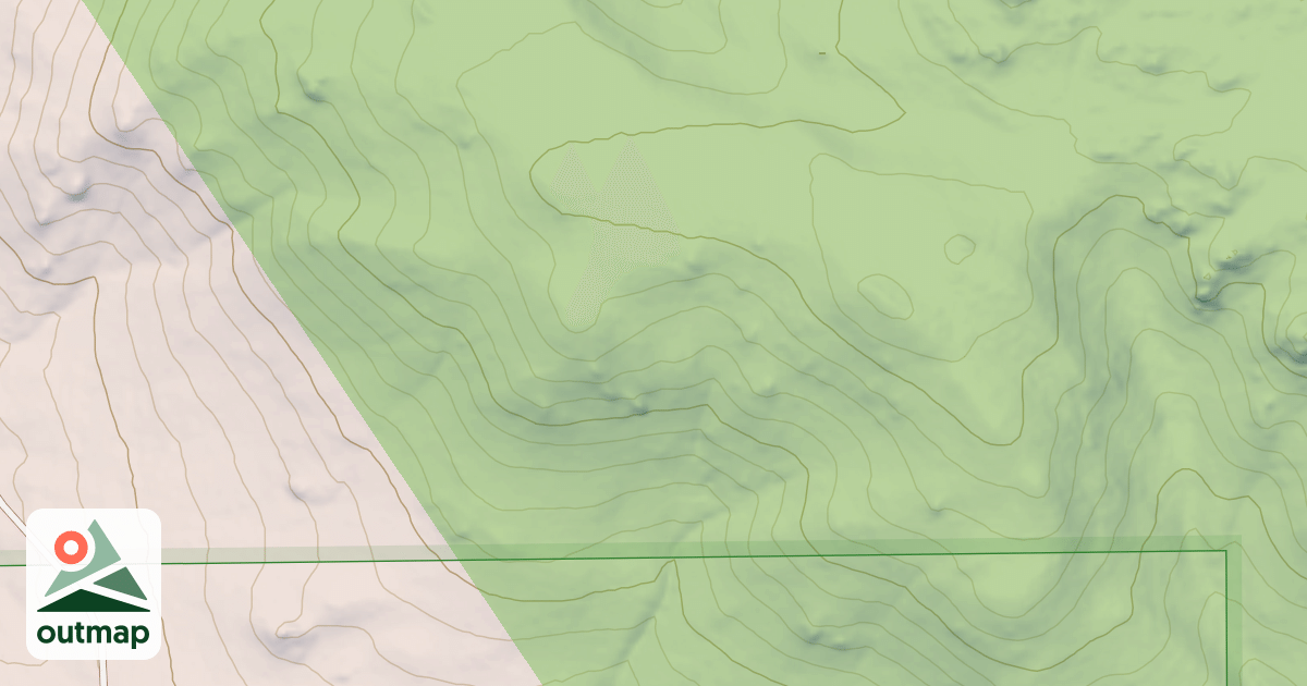 Map of BARRETT RIDGE SPUR 3B