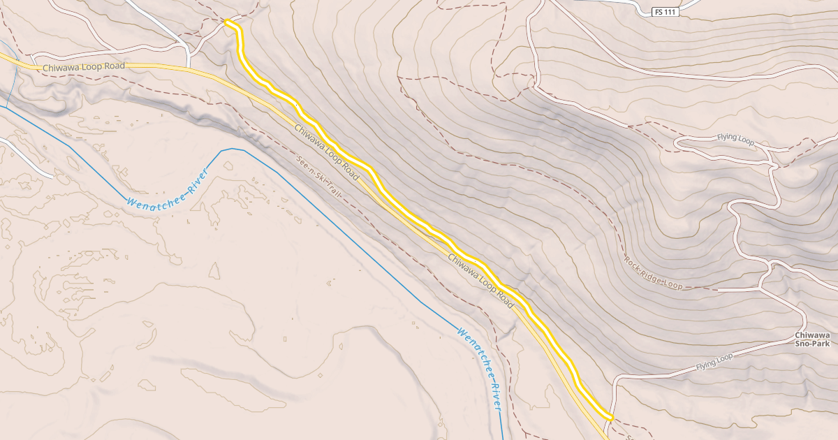 Map preview of Squirrel Run