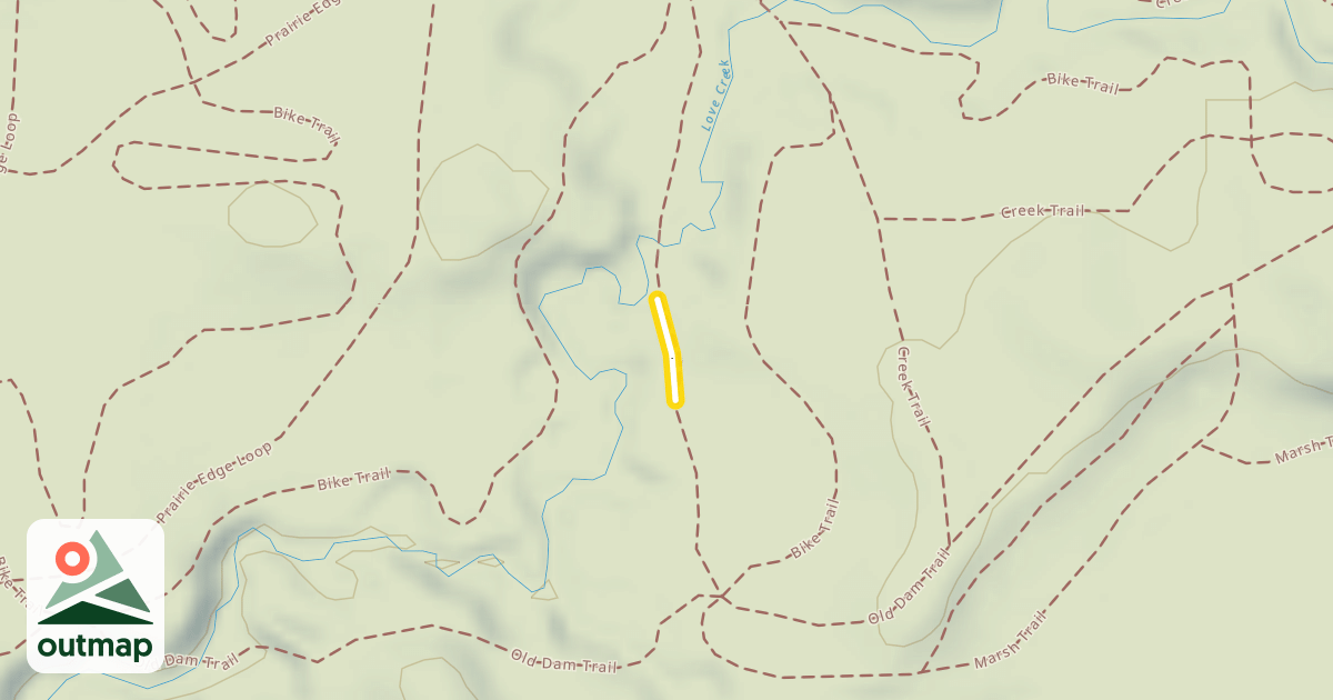 Map of Creek Trail