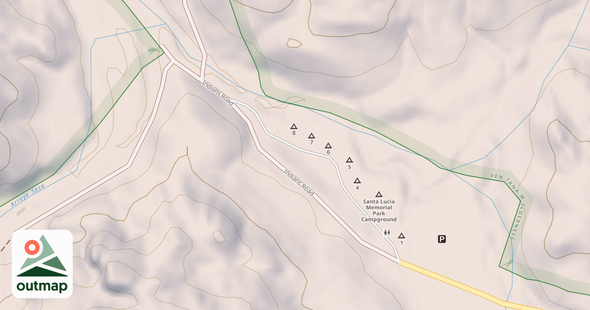Map of MEMORIAL PARK CG