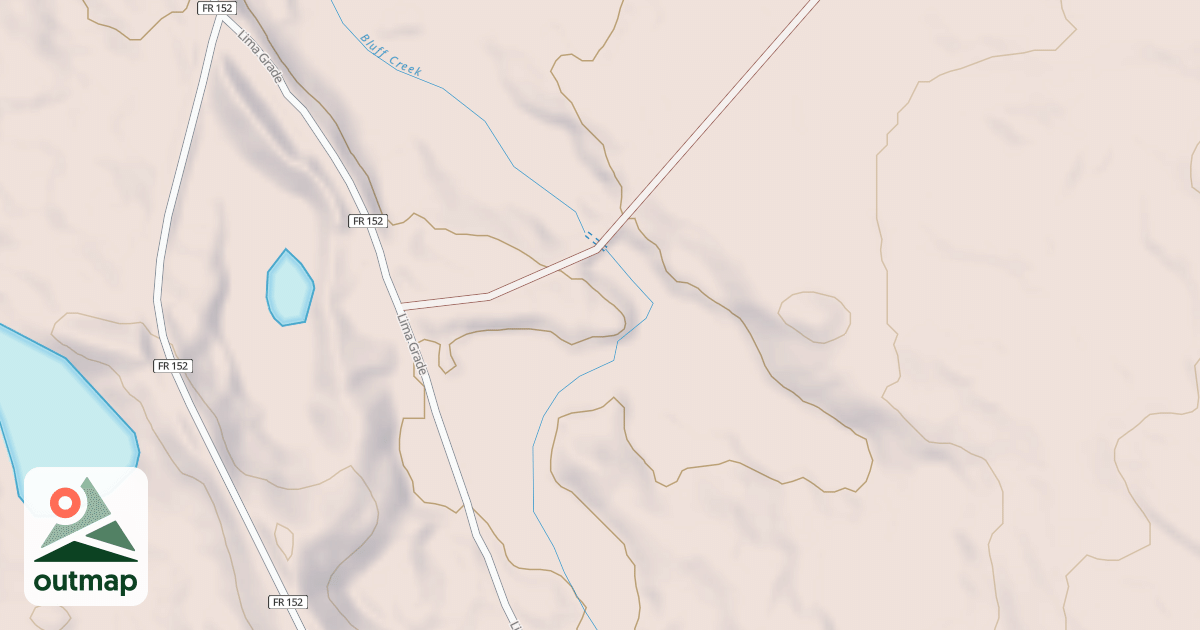 Map of EXPRESSWAY SNOWMOBILE ROUTE