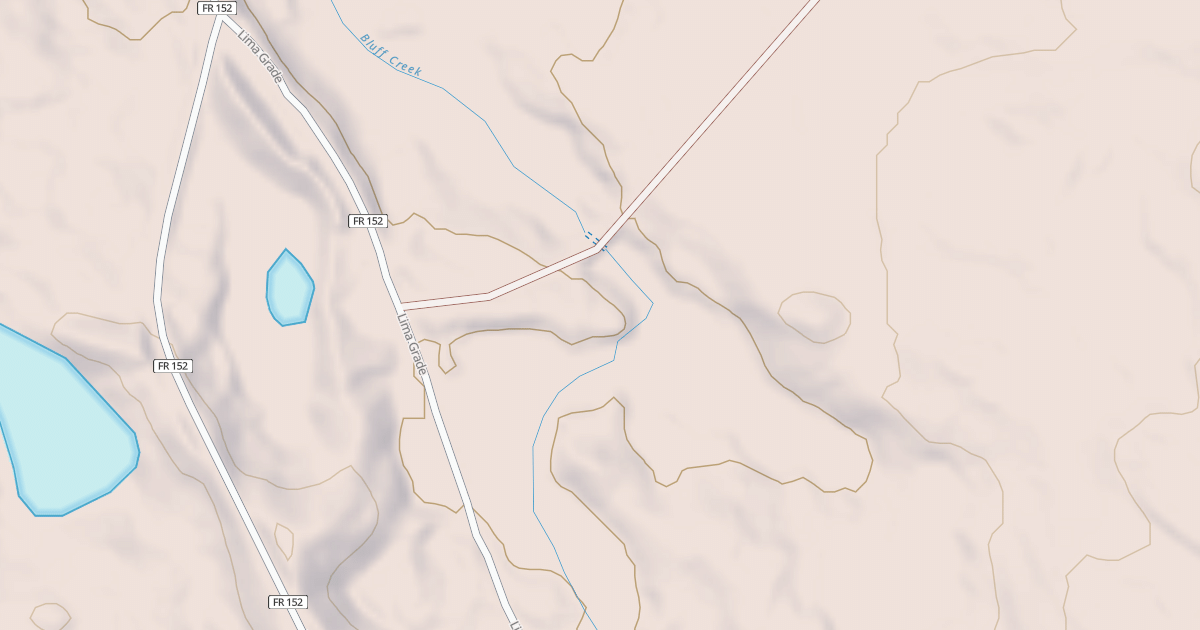 Map preview of EXPRESSWAY SNOWMOBILE ROUTE