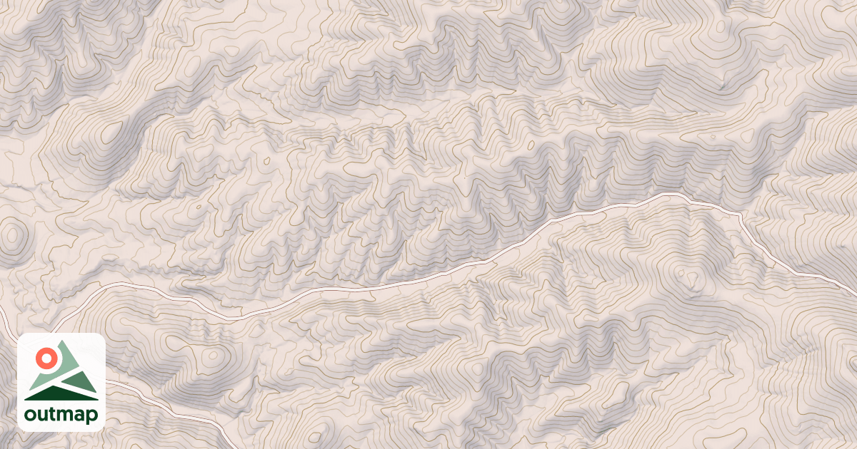Map of Shoshone Ohv Trail System - #2