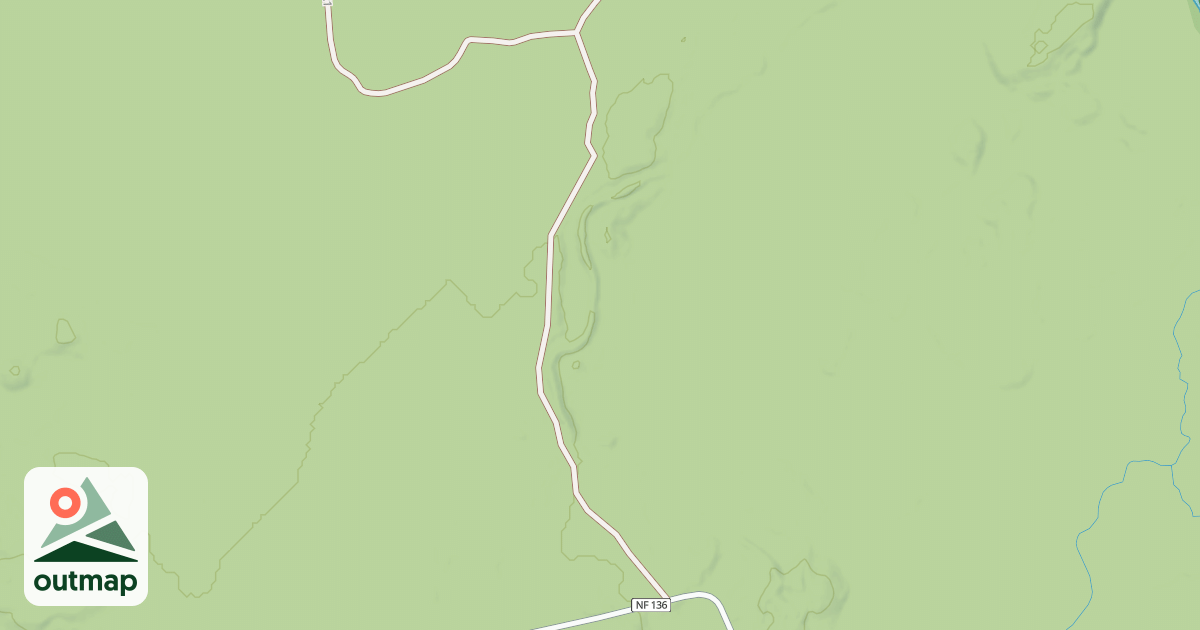 Map of USFS Motor Vehicle Use Map Trails 12913