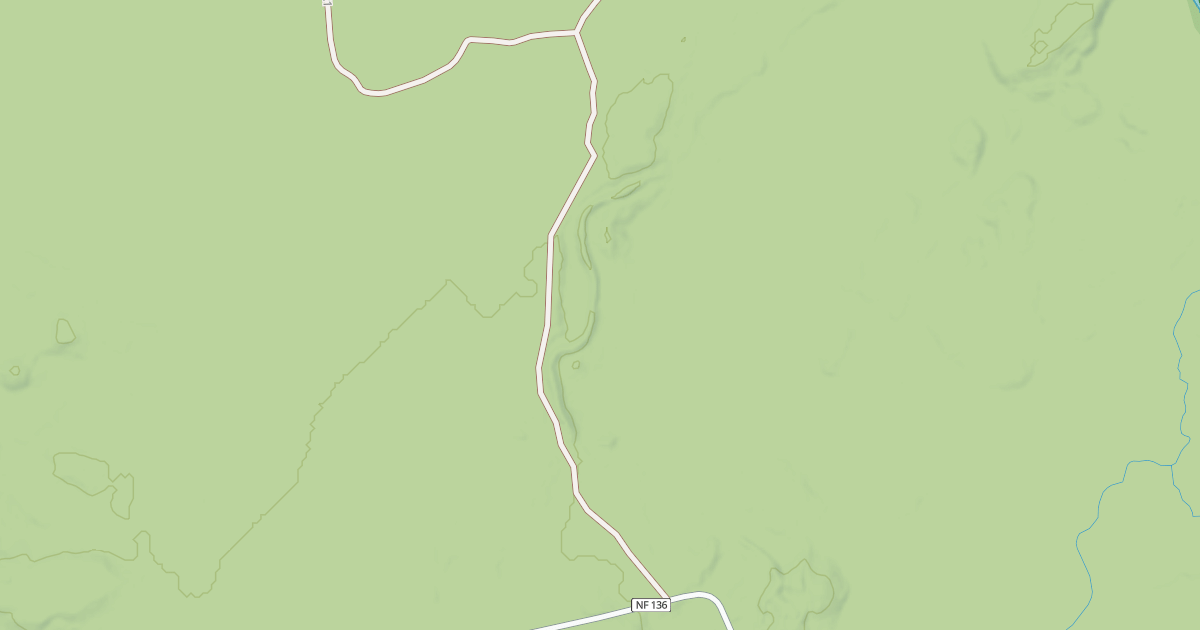 Map preview of USFS Motor Vehicle Use Map Trails 12913