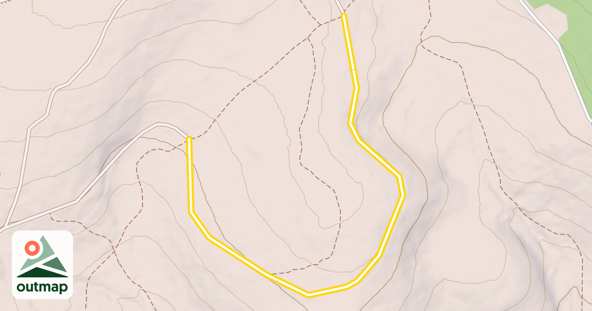 Map of Solitude Trail