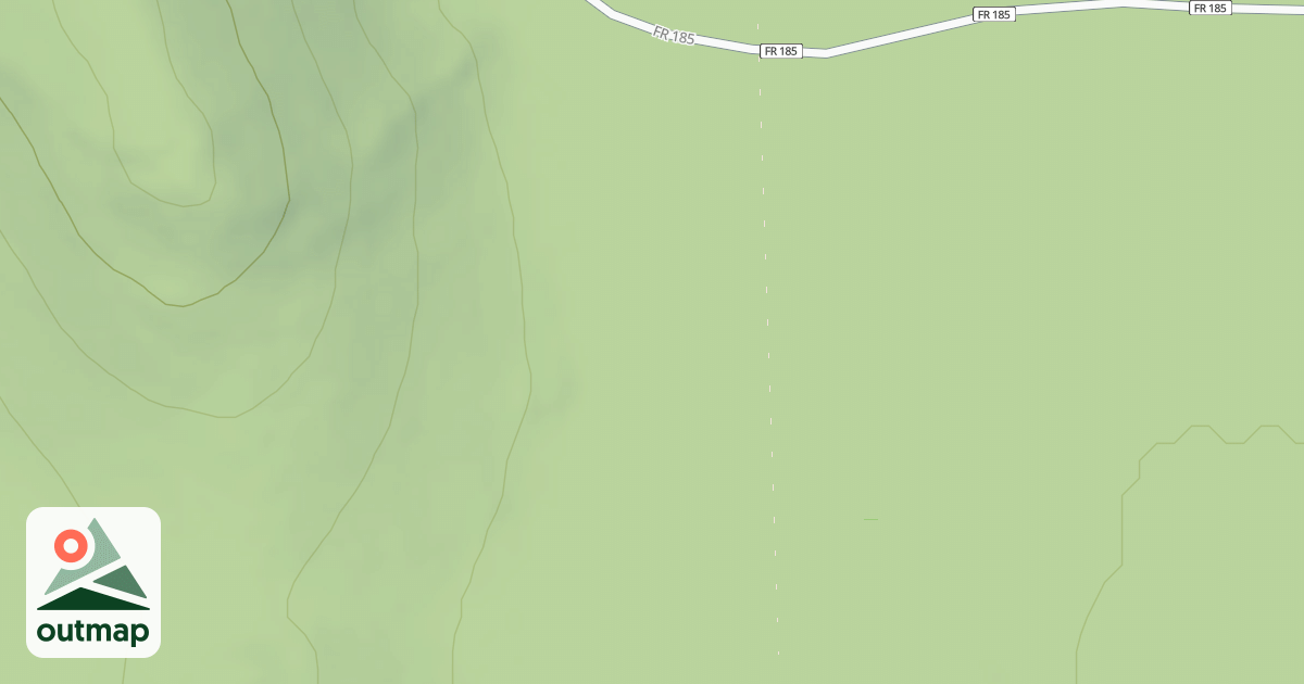 Map of USFS National Forest System Roads {2AC42099-AFBD-4CEB-8982-C6353C656EB1}