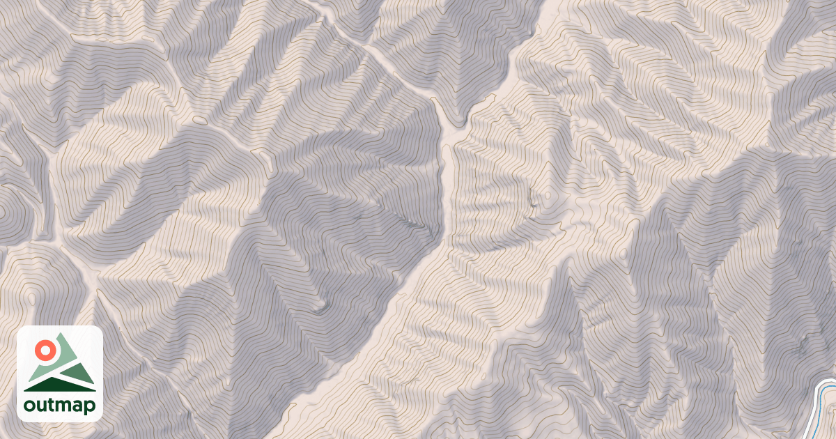 Map of Browns Creek