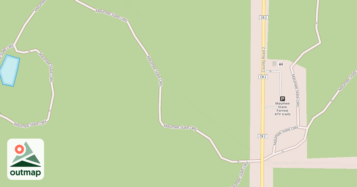 Map of Maumee Apv in Fulton