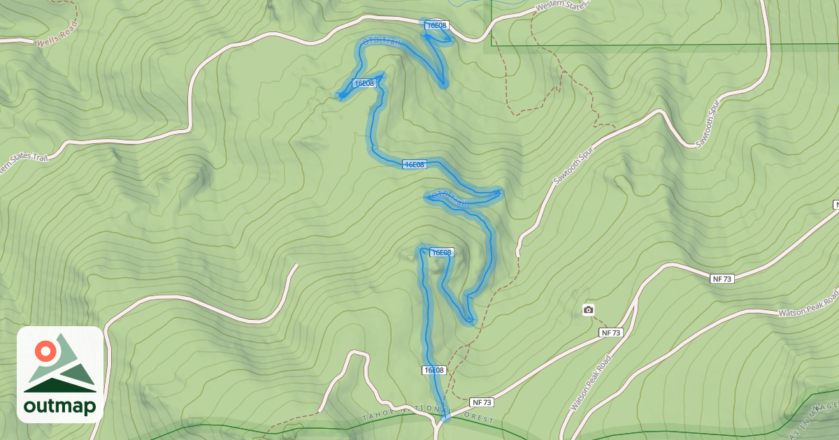 Map of OTB Trail
