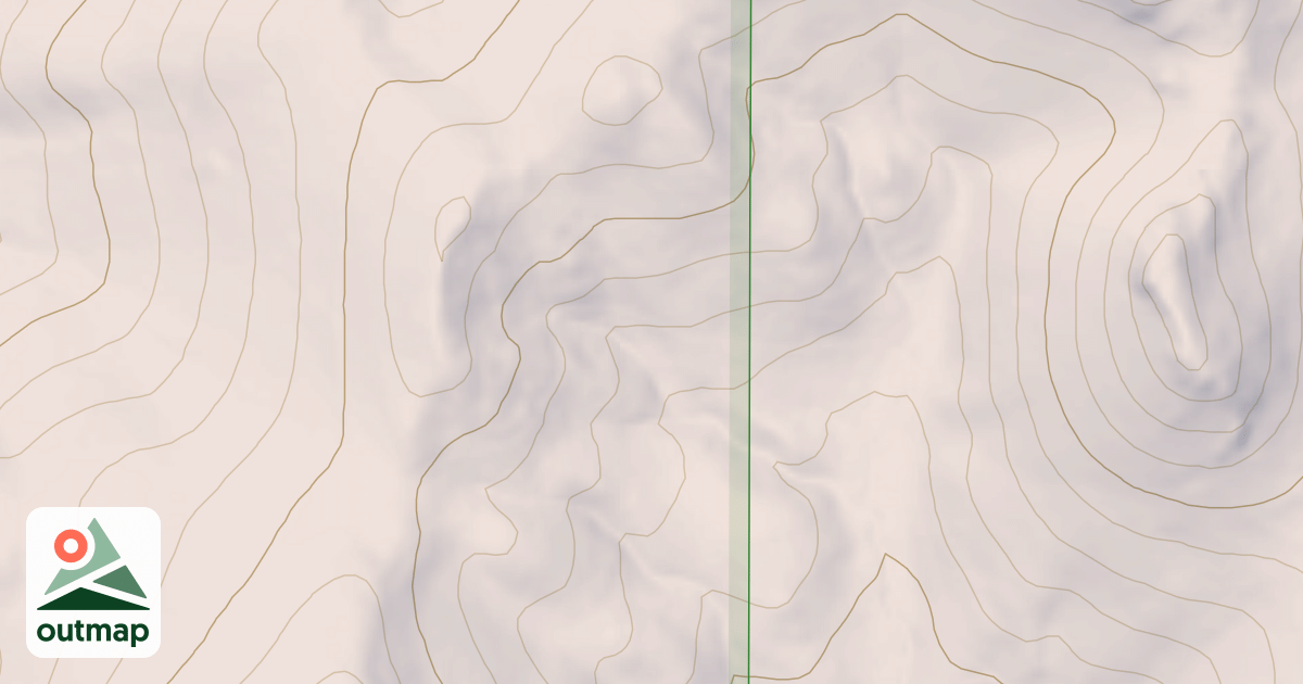 Map of WAGON WHEEL CREEK SPUR B
