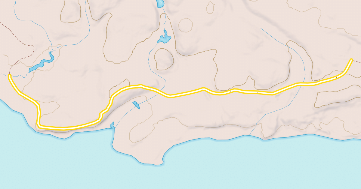Map preview of North Lake Trail
