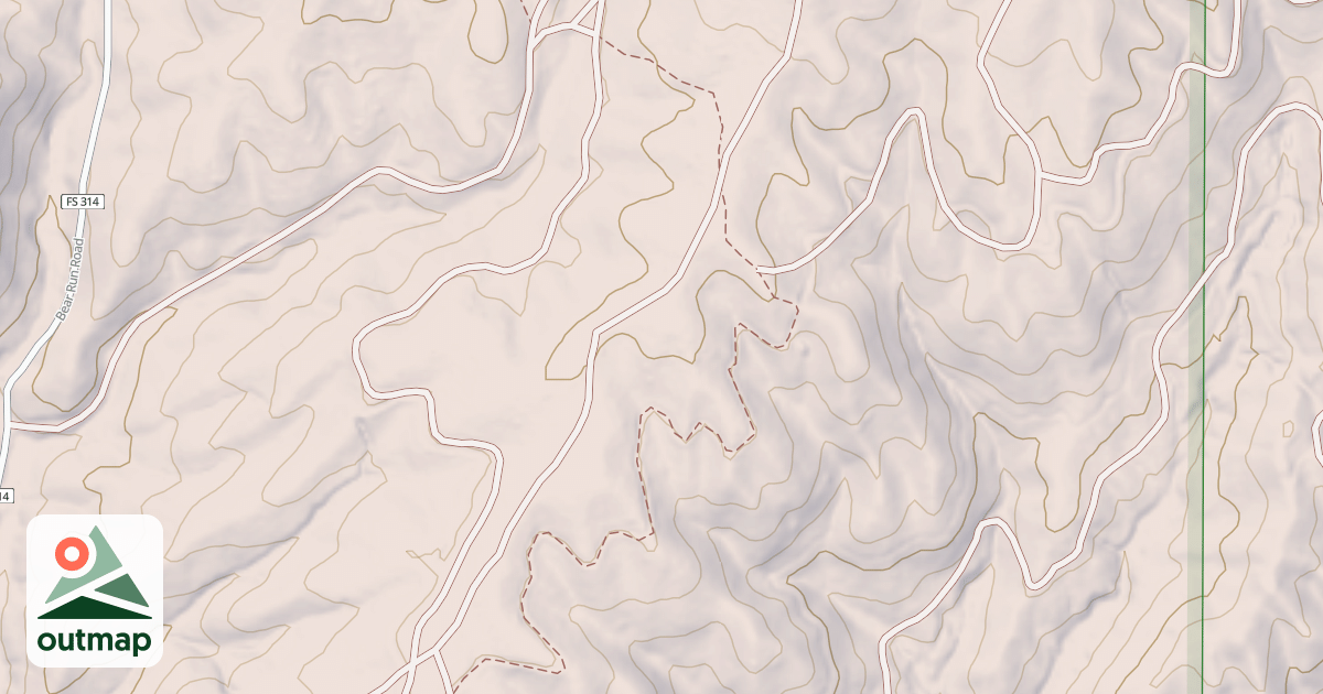 Map of Franer Canal