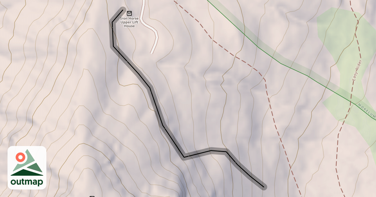 Map of Deadwood Spur