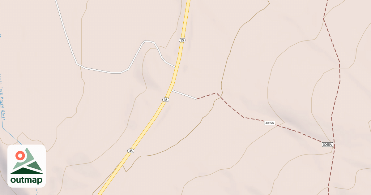 Map of IRON MINE DISPERSED SITE