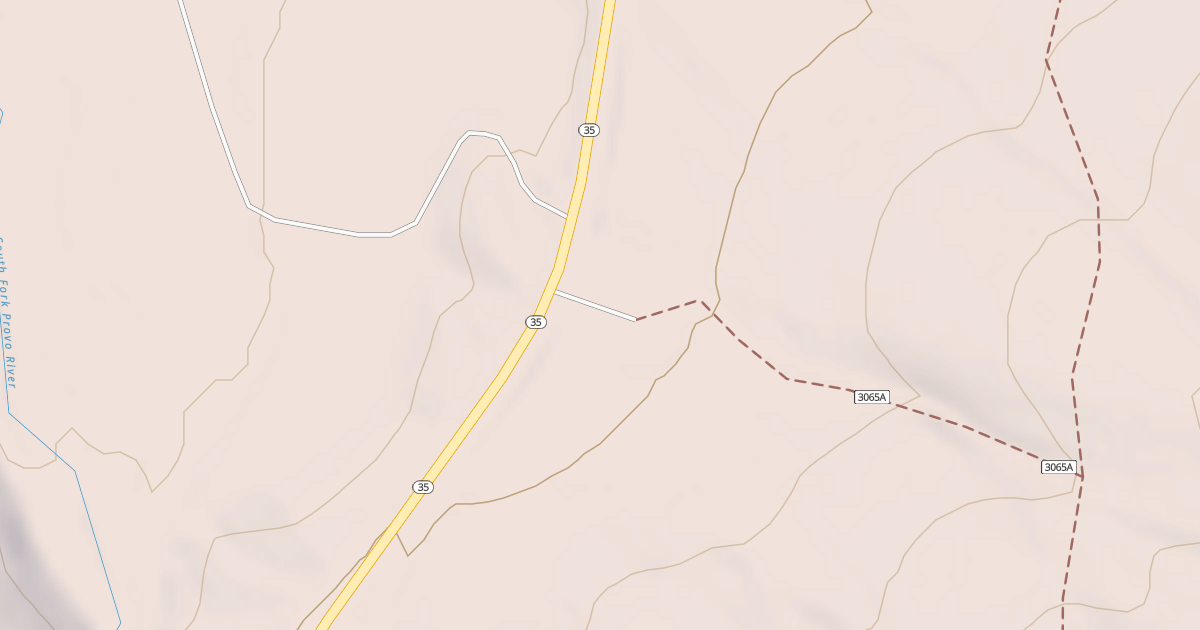 Map preview of IRON MINE DISPERSED SITE