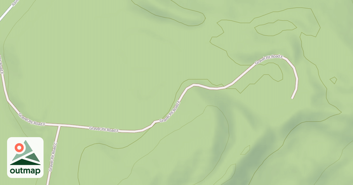 Map of GRAVEL PIT F
