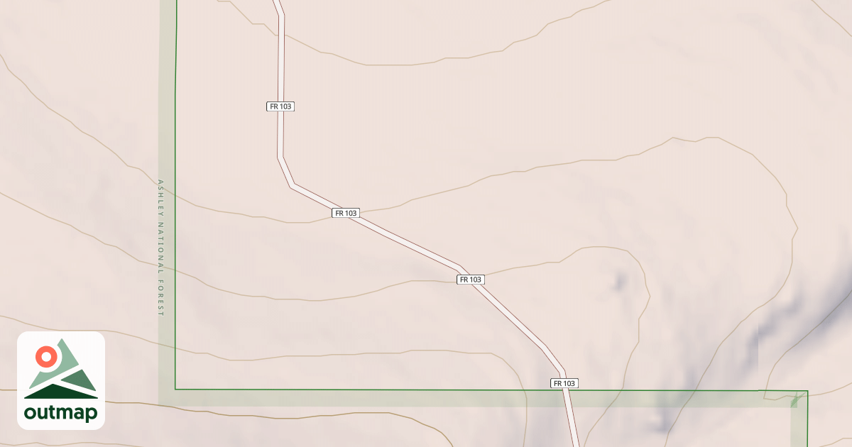 Map of BLM National GTLF Public Motorized Roads 990962d2-8da0-4e8c-b513-b30114b33aa6