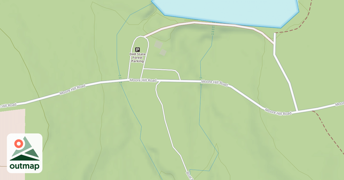 Map of Deer Run Trail
