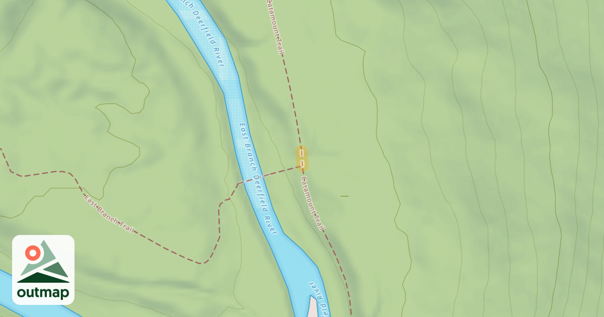 Map of Catamount Trail