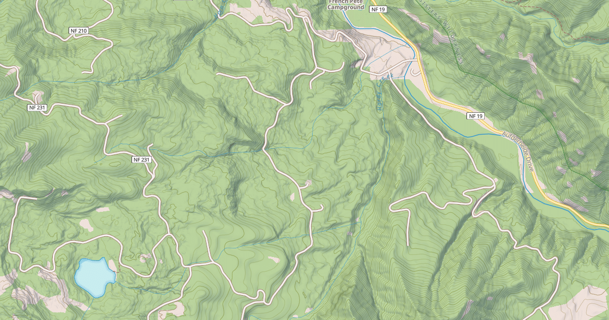 Map preview of HARDY CR.