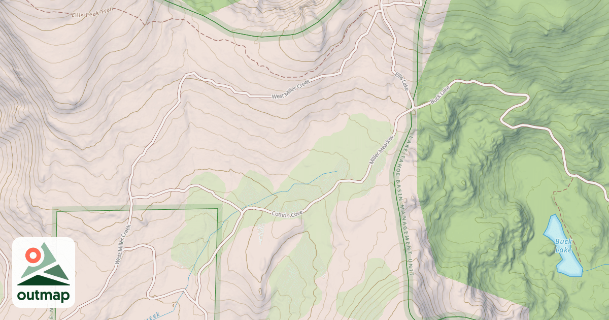 Map of BARKER SP