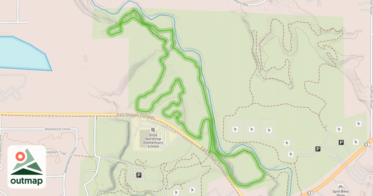 Map of River Trail